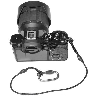 Camera Safety Rope,Universal Adjustable Shoulder Strap Belt Holder Protective Wire Rope,black