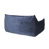 Sapphtopaz Lazy Bean Bag Chair with High-Density Foam, Cloud Couch with Armrests, Sofa Bed for Adults and Kids, Couch for Living Room - 4 of 4