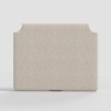 Twin Molly Notched Stick-on-the-Wall Dorm Headboard - Threshold™ - 2 of 4