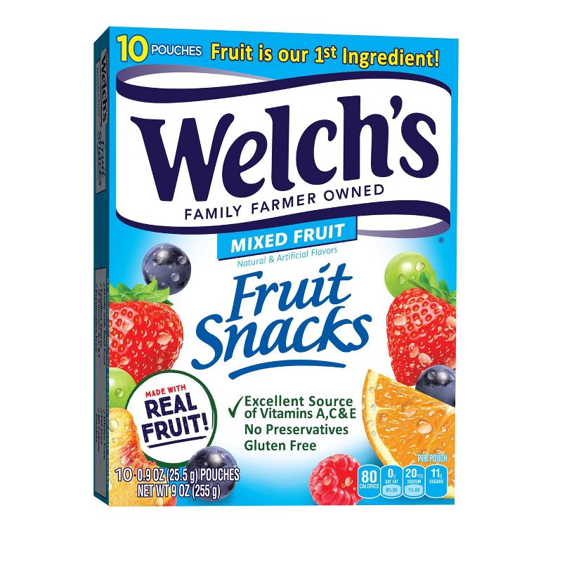 Welch's Mixed Fruit Snacks - 9oz - 10ct, 1 of 10