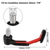Unique Bargains Motorcycle Brake Lever Guard Handlebar Protector Clutch 7/8" 1Pair - 3 of 4