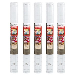Duck EasyLiner Adhesive Shelf and Drawer Liner, Clear, 18" x 24' Roll, 2 Rolls - 1 of 4