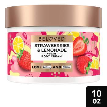 Beloved Strawberries & Lemonade Body Cream - 10oz