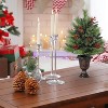 GAOMON Artificial Mini Christmas Tree, Tabletop Christmas Tree with 70 LED Warm Lights, Mini Xmas Tree - 2 of 4