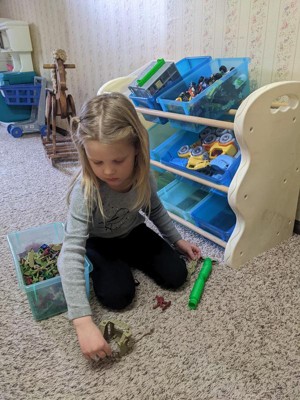 Totes Tidy Kids' Storage Bin Organizer Soft Sky - B. Spaces : Target