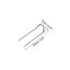 Unique Bargains Steel Dressmaker Ornament Craft Fabric Quilting Sewing U-Pins - 2 of 4