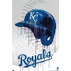 Trends International MLB Kansas City Royals - Drip Helmet 22 Unframed Wall Poster Prints - 4 of 4