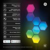 GE 7pk CYNC Dynamic Effect Smart LED Hexagon Tile Light Panels: Modern Multicolored Novelty Wall Lights for Teens - 4 of 4