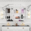 FAMYYT 39 in. W x 28 in. H Rectangular Aluminum Medicine Cabinet with Mirror and Light, Dimmable, Defogger, White - 4 of 4