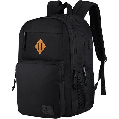 Paaaawaters Travel backpack for Men and Women, Anti Theft Laptop Backpack with USB Charging Port for Work
