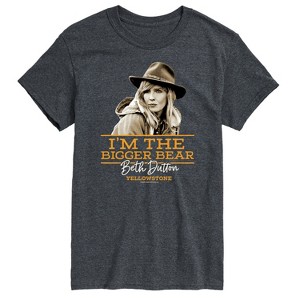 Men's - Yellowstone - I'm The Bigger Bear Short Sleeve Graphic T-Shirt - 1 of 4