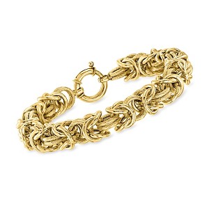 Ross-Simons 18kt Gold Over Sterling Byzantine Bracelet - 1 of 4