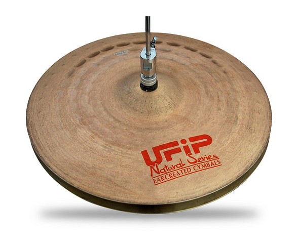 UFIP Natural Series Light Hi-Hat Cymbals 14 in.