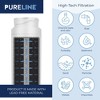 PURELINE Refrigerator Water Filter Replacement for Bosch Ultra Clarity 644845,9000194412, 9000077104, REPLFLTR10 and Miele KWF1000 (3 Pack) - 2 of 4