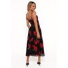 Petal and Pup Meg Dress - Black Floral 2 - 3 of 4