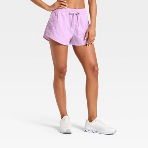 Women's Crochet Trim Woven Shorts - JoyLab™ Purple XXS : Target