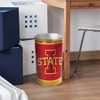 NCAA Iowa State Cyclones Waste Basket: Tin Indoor Trash Can, 13-Gallon Capacity - 2 of 3