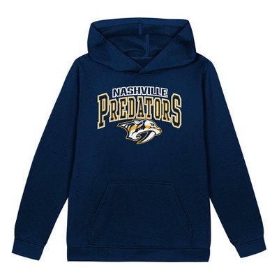 NHL Nashville Predators Boys' Fleece Hooded Sweatshirt
