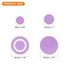 Unique Bargains PVC Peel Round Polka Dots Bedroom Classroom Wall Stickers 4 Pcs - 2 of 4