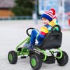 Costway Kids Pedal Go Kart 4 Wheel Ride On Toys w/ Adjustable Seat & Handbrake - 4 of 4