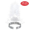Beistle Whiteout New Year Tiaras, One Size Fits Most, Pack of 50 - 3 of 4