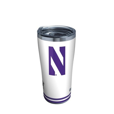 NCAA Northwestern Wildcats 20oz Arctic Stainless Steel Tumbler