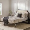 Queen Size Upholstered Platform Bed with Headboard for Bedroom - 2 of 4
