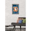 Trends International NFL Denver Broncos - Retro Logo 14 Framed Wall Poster Prints - 2 of 4