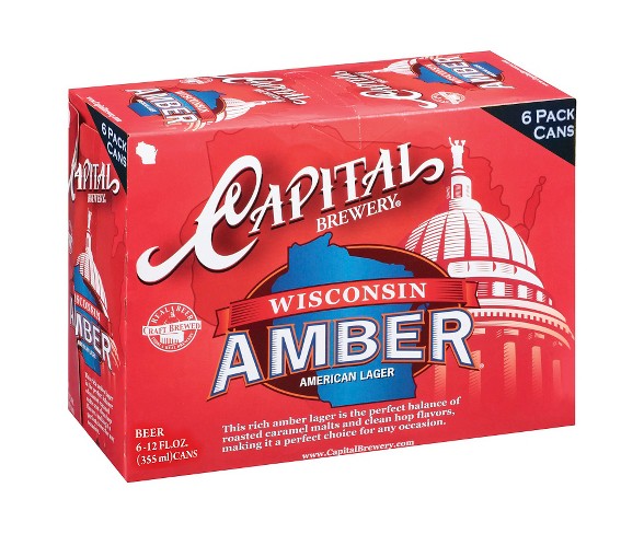 Capital&#174; Amber - 6pk / 12oz Cans