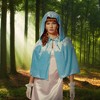 Costume Culture by Franco LLC Regency Capelet Adult Costume Accessory | Blue - 3 of 4