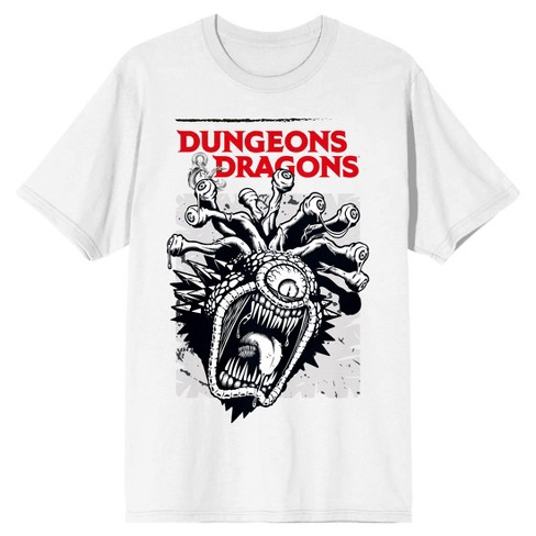 Dungeons Dragons Beholder Men s White T shirt Target