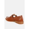 Swenson Patent Pleather Mary Jane Women Loafers - 3 of 4