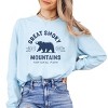 Simply Sage Market Vintage Great Smoky Mountains National Park Garment Dyed Long Sleeve - 2 of 4