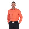 Gioberti Men's Long Sleeve Solid Dress Shirt - 2 of 2