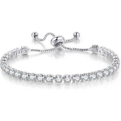 white gold + white stone