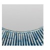 Livabliss Avondale 24"H x 24"W x 1"D Global Blue/Ivory Decorative Wall Mirrors - 3 of 4