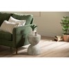 South Shore Bellulo Hourglass Side Table Cream: Scandinavian-Inspired, No Assembly, Space-Saving Design - 2 of 4