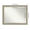 Amanti Art Filigree Beveled Framed Bathroom Vanity Wall Mirror - 3 of 4