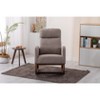 TOAOTBNBO Recliner Rocking Chair with Two Side Pocket, Cozy Lazy Arm Chair with High-density Sponge Rocking Accent Chair for Rest Room - 4 of 4