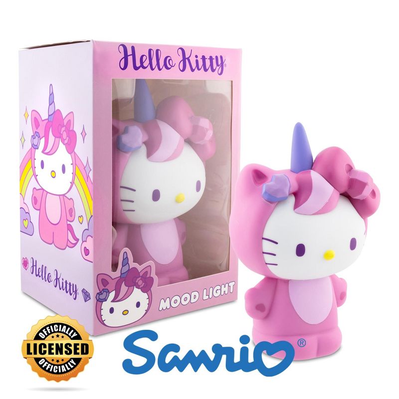 Surreal Entertainment Sanrio Hello Kitty Unicorn 6-Inch PVC Figural Mood Light, 3 of 10