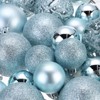 Unique Bargains Plastic Party Wedding Christmas Decorative Hanging Ornament Balls 2.4" 30 Pcs - 3 of 4