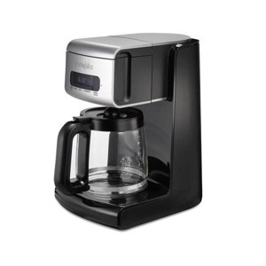 Proctor Silex FrontFill Prog Coffee Maker 43687: 12 Cup Drip Coffee Machine, Black, Dishwasher-Safe Parts, 1100W - 1 of 4