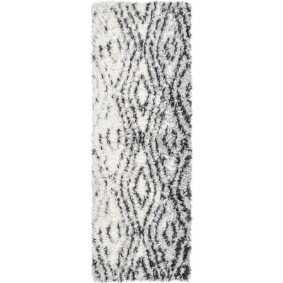 Nuloom Bristowe Diamond Cozy Soft & Fluffy Shag Indoor Area Rug