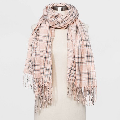 womens plaid scarf