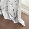 Kumasinova Branch Embroidered Faux Silk Curtain Panel,Blackout Curtains with Lined,Rod Pocket/Back Tab Top,Window Curtain for Living Room - 3 of 4
