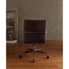 Vynxaria Harith Antique Slate Top Grain Leather Office Chair - Luxurious & Ergonomic Design - 3 of 4
