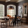 Rennnsan Daloura 21"W 1-Light Dome Industrial Dimmable Pendant in Brown - 4 of 4