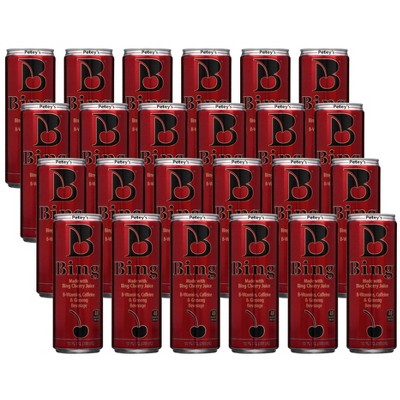 Petey's Bing Cherry Energizing Juice Beverage - Case of 24/12 oz