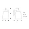 Vaxcel Granville 1 - Light Sconce in  Oil Burnished Bronze - 4 of 4