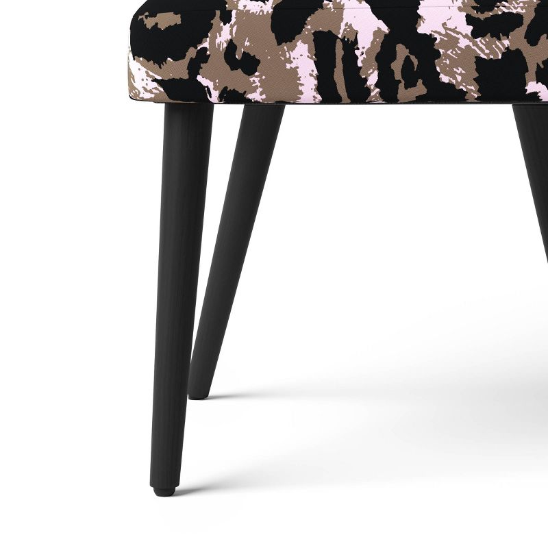 Leopard Neutral Upholstered Task and Office Chair - DVF for Target, 4 of 7
